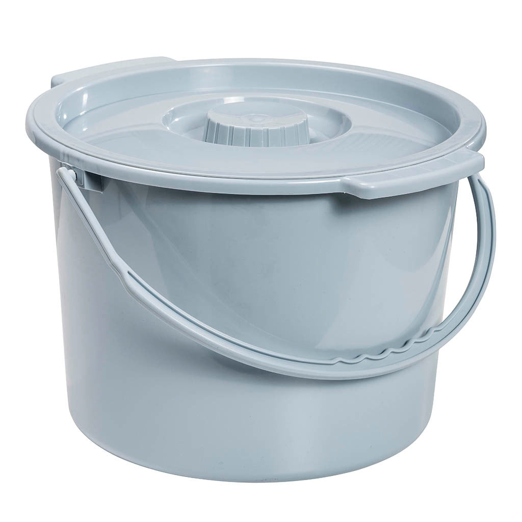 Bucket Commode with handle & lid 12 qt