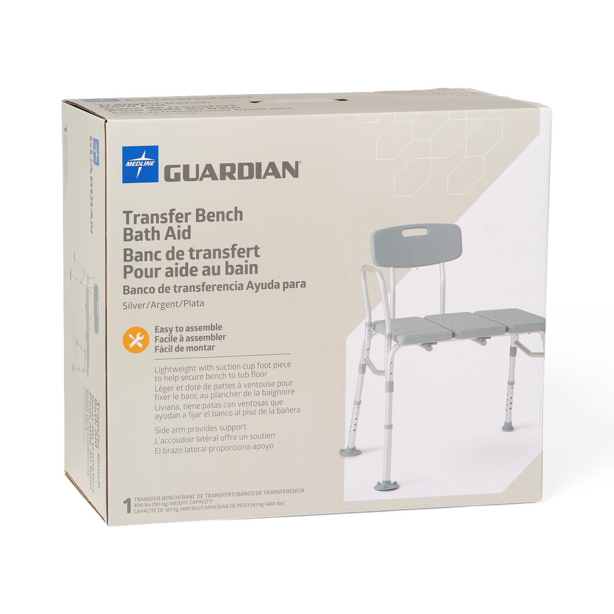 Transfer Bench with Back