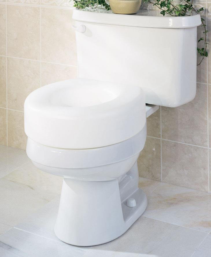 5" Economy Toilet Seat Riser, No Lock, 400 lb. Weight Capacity